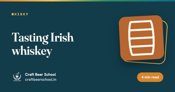 Tasting Irish whiskey
