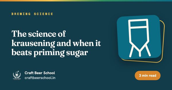 The science of krausening and when it beats priming sugar