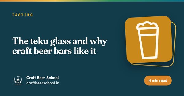 The teku glass and why craft beer bars like it