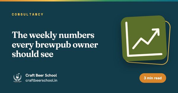 The weekly numbers every brewpub owner should see