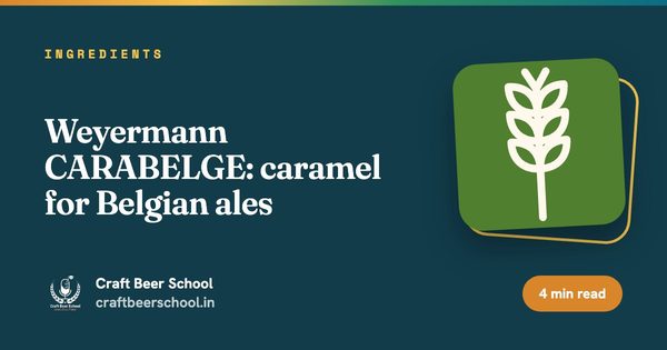 Weyermann CARABELGE: caramel for Belgian ales