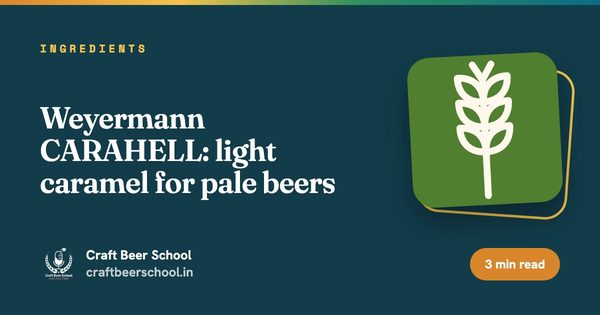 Weyermann CARAHELL: light caramel for pale beers
