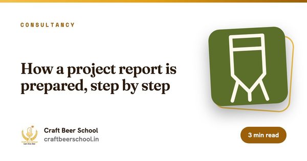 How a project report is prepared, step by step