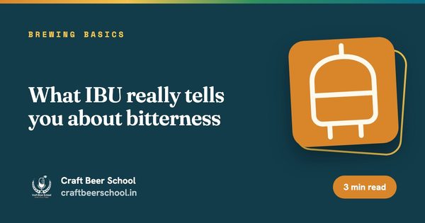 What IBU really tells you about bitterness
