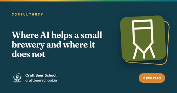 Where AI helps a small brewery and where it does not