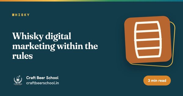 Whisky digital marketing within the rules