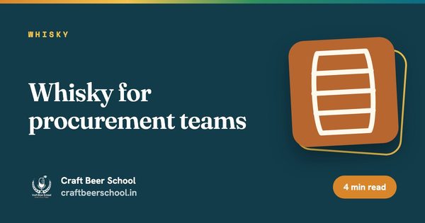 Whisky for procurement teams