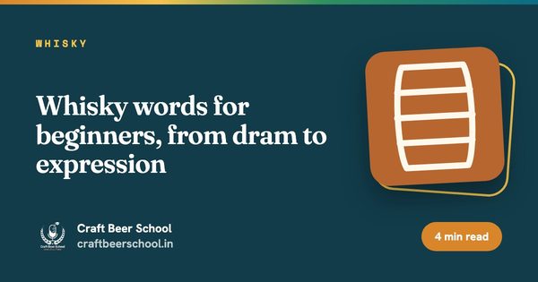 Whisky words for beginners, from dram to expression