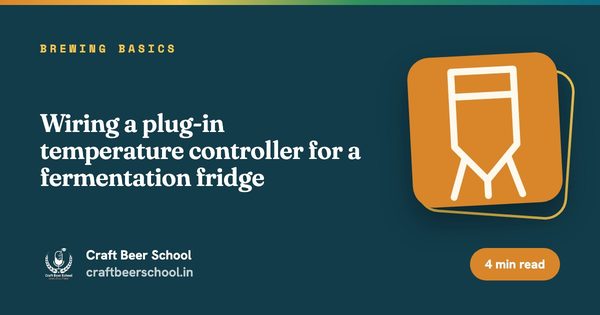 Wiring a plug-in temperature controller for a fermentation fridge
