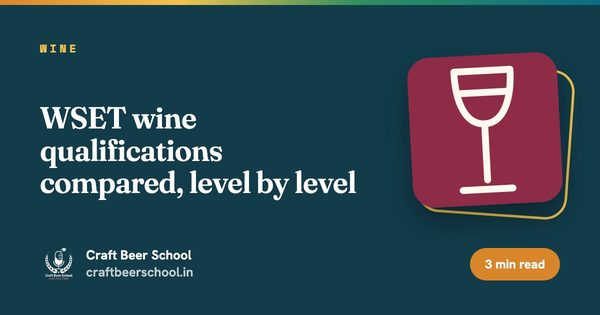 WSET wine qualifications compared, level by level