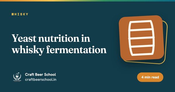 Yeast nutrition in whisky fermentation