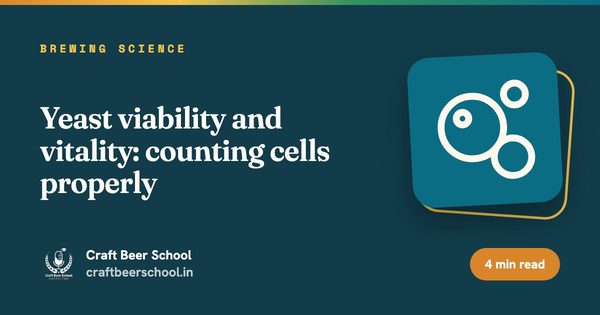 Yeast viability and vitality: counting cells properly