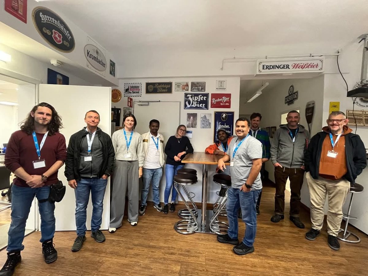 Rahul Baliyan: With fellow brewers on the course in Germany