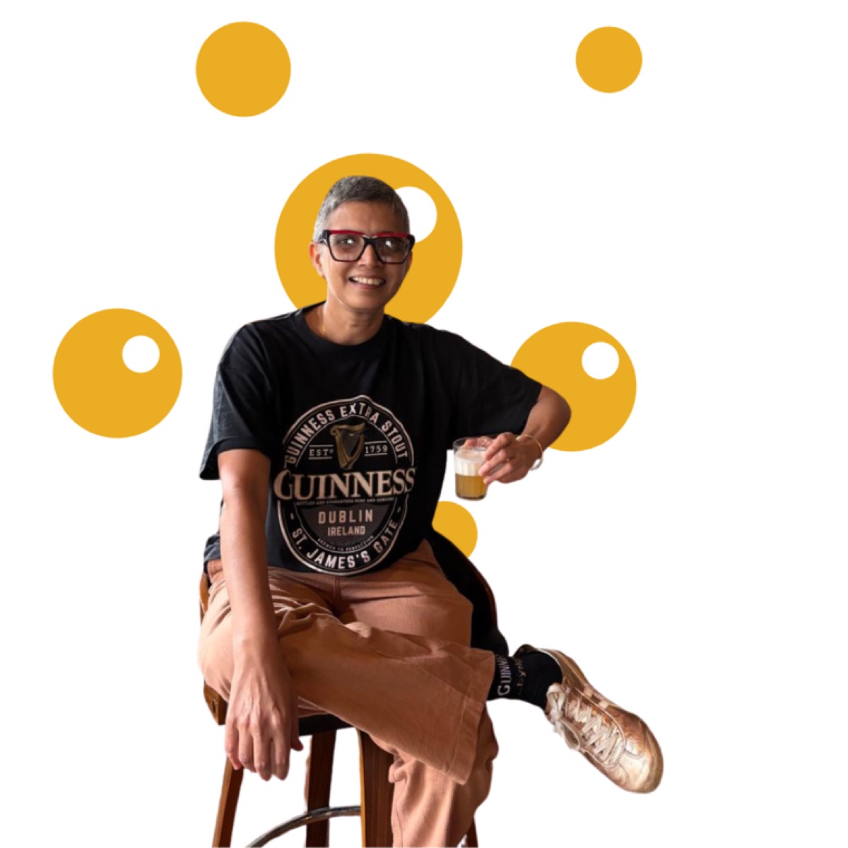 Chatty Girija, beer podcaster and creative strategist
